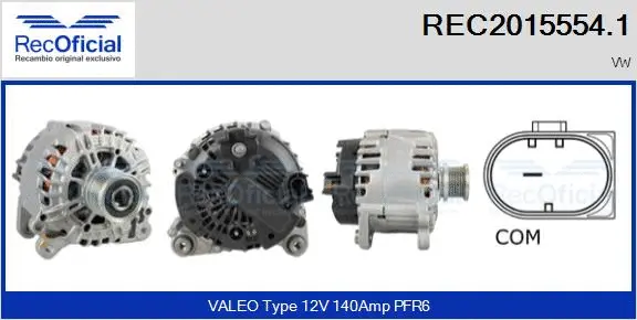 Alternator (REC2015554.1)