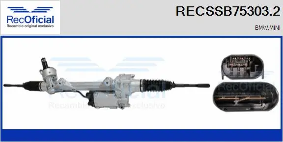 Steering Gear (RECSSB75303.2)