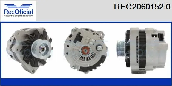 Alternator (REC2060152.0)