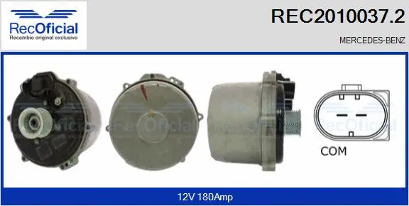 Alternator (REC2010037.2)