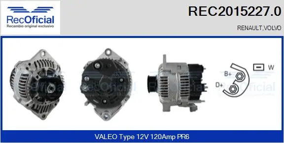 Alternator (REC2015227.0)