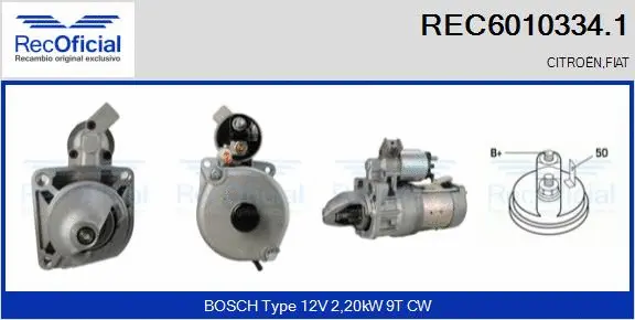 Starter (REC6010334.1)