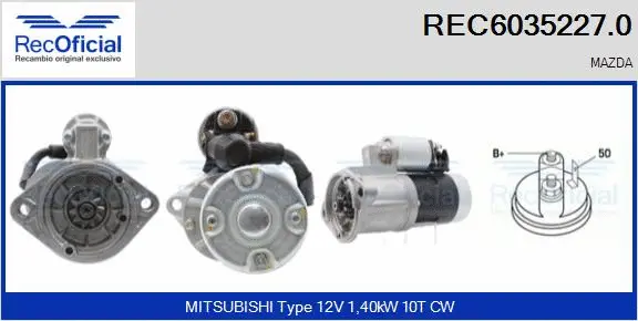 Starter (REC6035227.0)