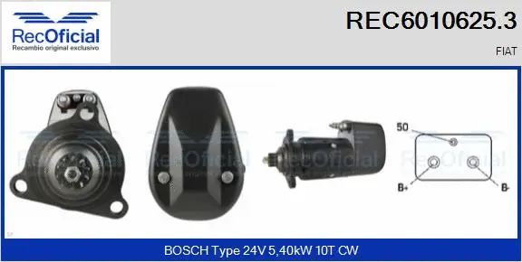 Starter (REC6010625.3)