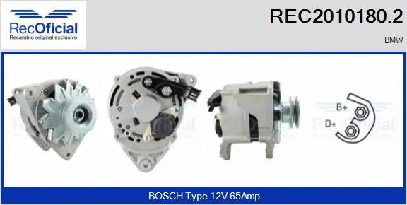 Alternator (REC2010180.2)