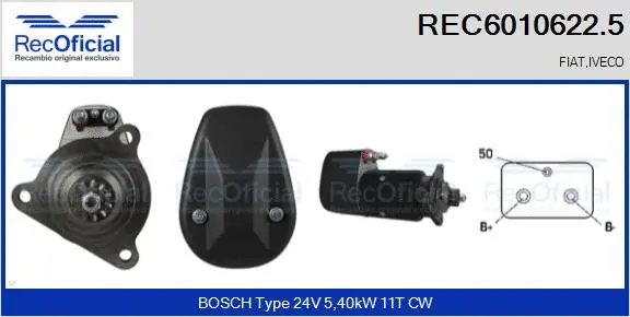 Starter (REC6010622.5)