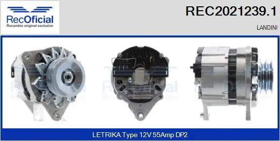 Alternator (REC2021239.1)