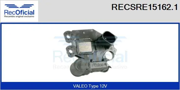 Alternator Regulator (RECSRE15162.1)