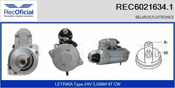 Starter (REC6021634.1)