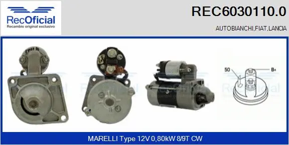 Starter (REC6030110.0)