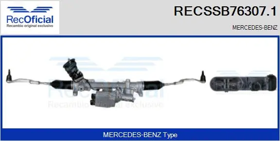Steering Gear (RECSSB76307.1)