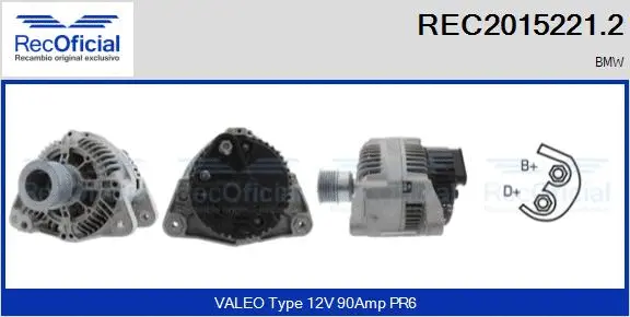 Alternator (REC2015221.2)