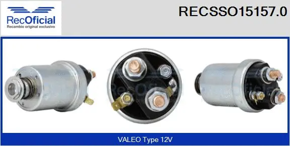Solenoid Switch, starter (RECSSO15157.0)
