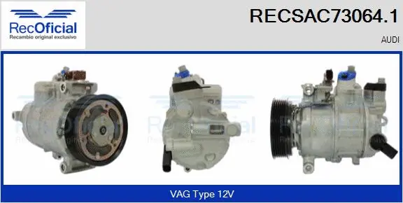 Compressor, air conditioning (RECSAC73064.1)