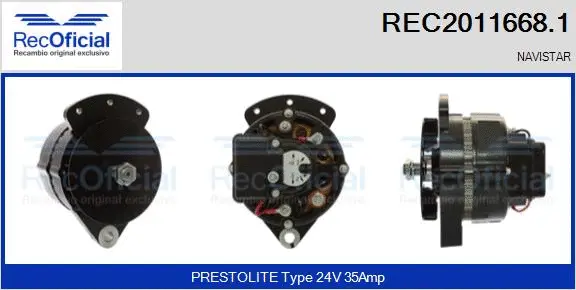 Alternator (REC2011668.1)