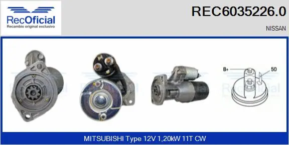 Starter (REC6035226.0)