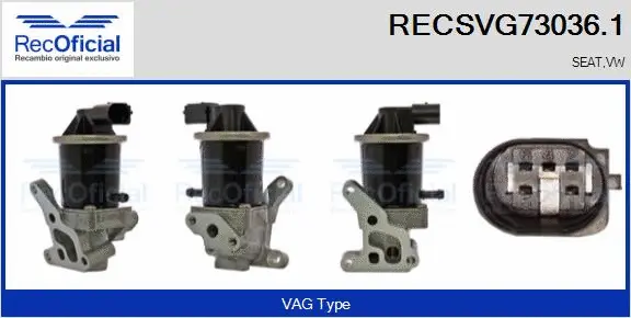 EGR Valve (RECSVG73036.1)
