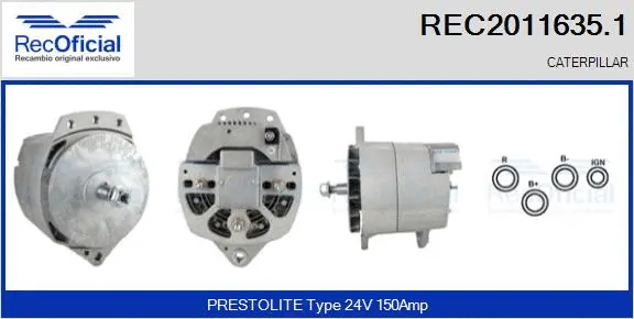 Alternator (REC2011635.1)