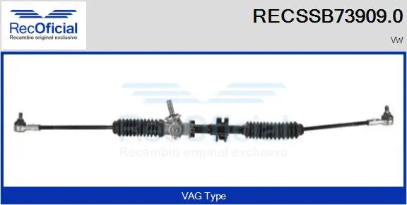Steering Gear (RECSSB73909.0)