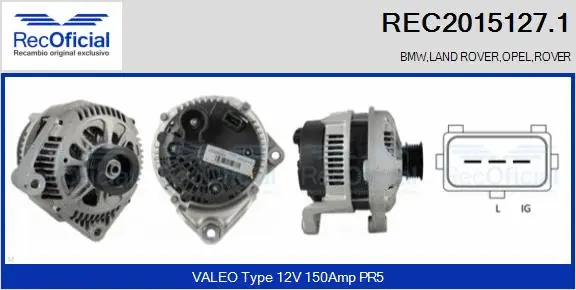 Alternator (REC2015127.1)