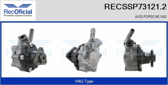 Hydraulic Pump, steering (RECSSP73121.2)