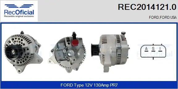 Alternator (REC2014121.0)