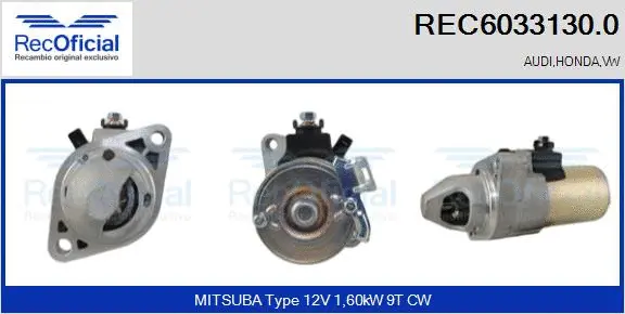 Starter (REC6033130.0)