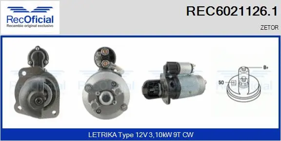 Starter (REC6021126.1)