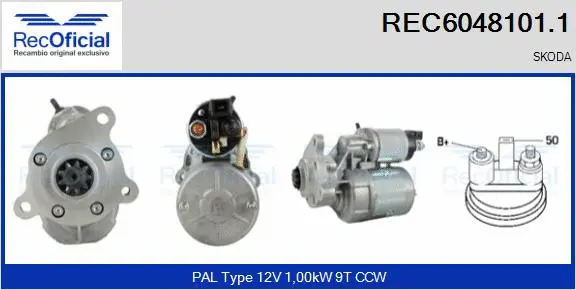 Starter (REC6048101.1)