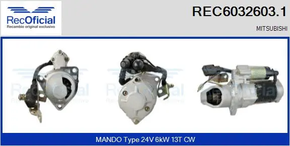 Starter (REC6032603.1)