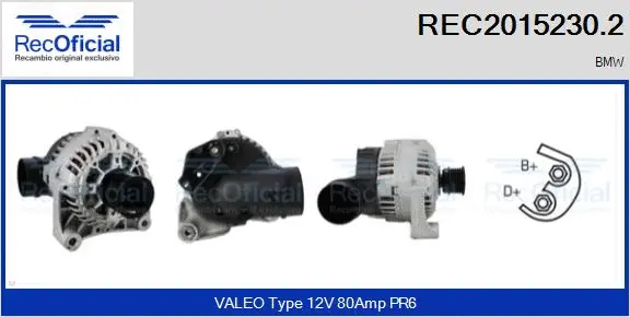 Alternator (REC2015230.2)