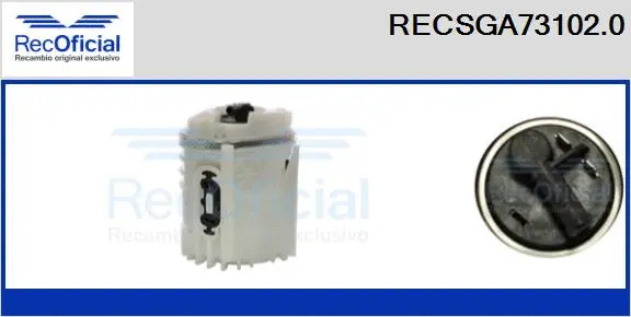 Fuel Feed Unit (RECSGA73102.0)