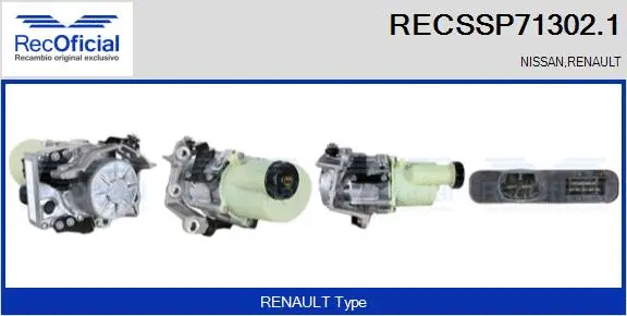 Hydraulic Pump, steering (RECSSP71302.1)