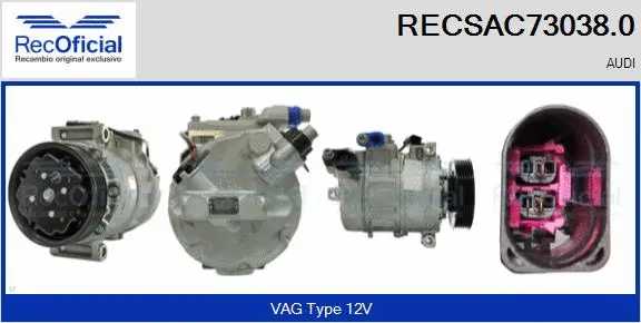 Compressor, air conditioning (RECSAC73038.0)