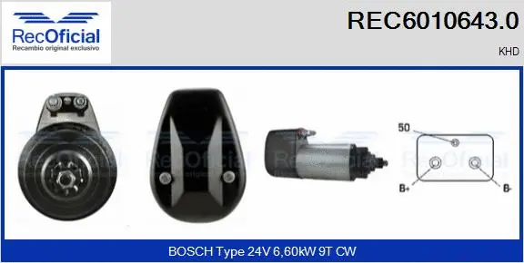 Starter (REC6010643.0)