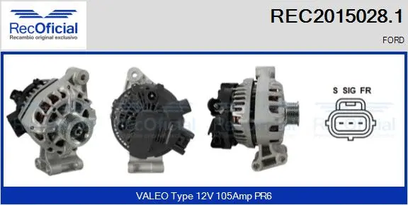 Alternator (REC2015028.1)
