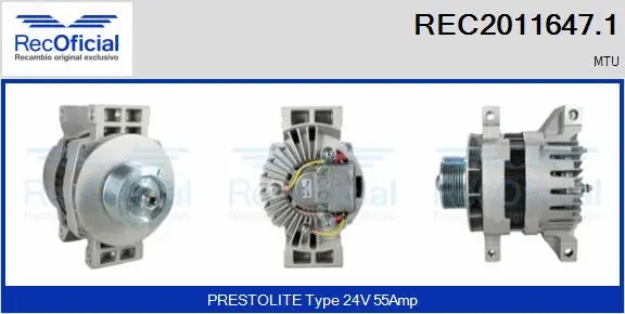 Alternator (REC2011647.1)