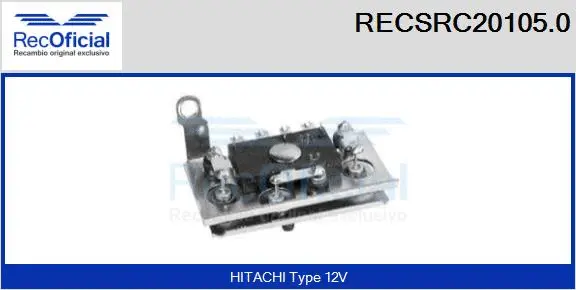 Rectifier, alternator (RECSRC20105.0)