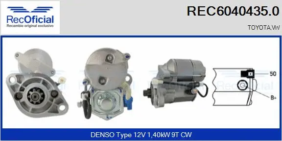 Starter (REC6040435.0)