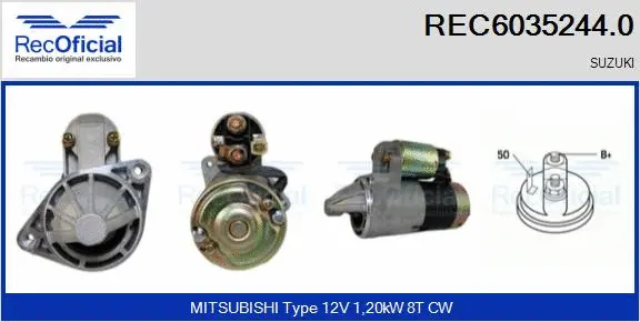 Starter (REC6035244.0)