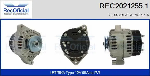 Alternator (REC2021255.1)