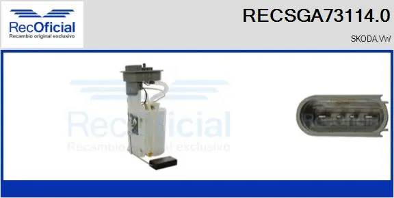 Fuel Feed Unit (RECSGA73114.0)