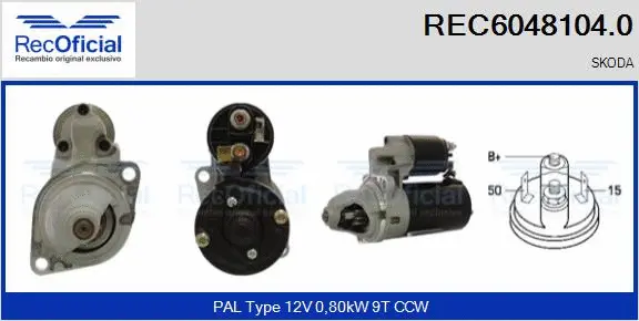 Starter (REC6048104.0)