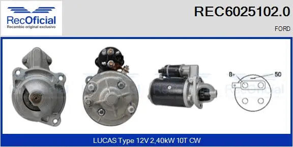 Starter (REC6025102.0)