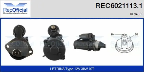 Starter (REC6021113.1)