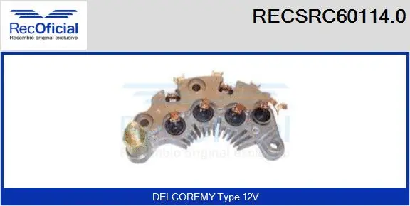 Rectifier, alternator (RECSRC60114.0)