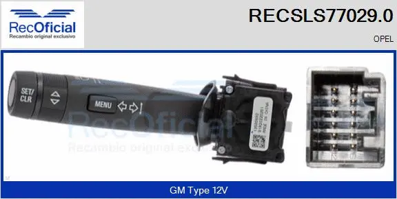 Steering Column Switch (RECSLS77029.0)