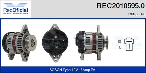 Alternator (REC2010595.0)