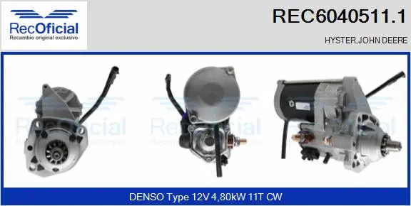 Starter (REC6040511.1)