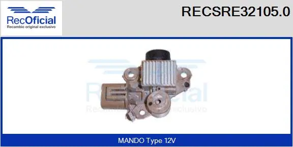 Alternator Regulator (RECSRE32105.0)
